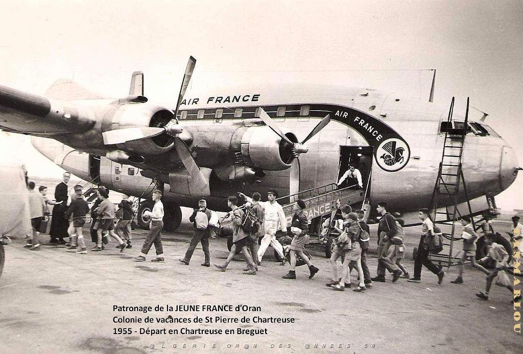 COLO JEUNE FRANCE 1955 depart en Chartreuse, en Breguet.jpg